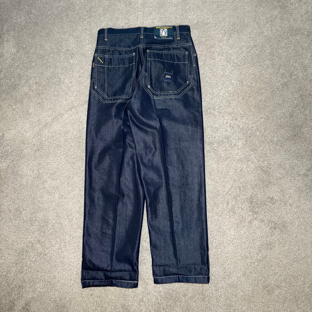 RARE Southpole Men's Jeans Size 34x31 Glanz Vintage Reflector Rave Hip Hop